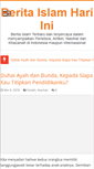 Mobile Screenshot of islamhariini.com