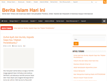 Tablet Screenshot of islamhariini.com